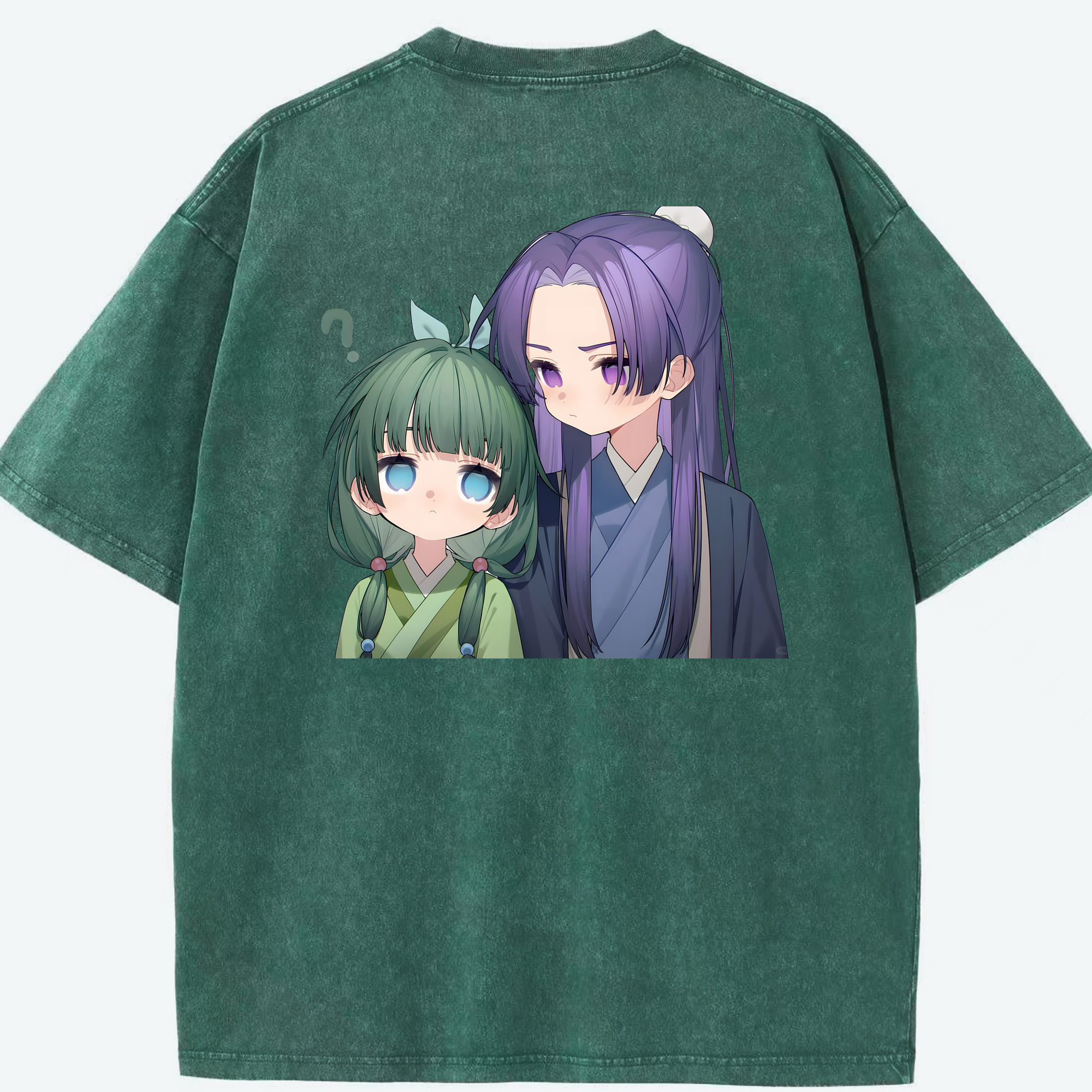 （画像用） 薬屋のひとりごと The Apothecary Diaries 綿100% ヴィンテージ風 半袖Tシャツ（背面プリント）